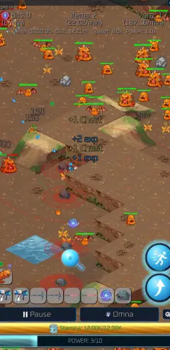 Vora Hive survival run. Battle dense swarms in the hive dimension